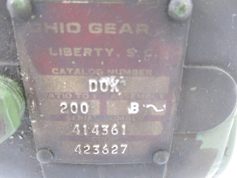OHIO GEAR DOX 423627 UNMP