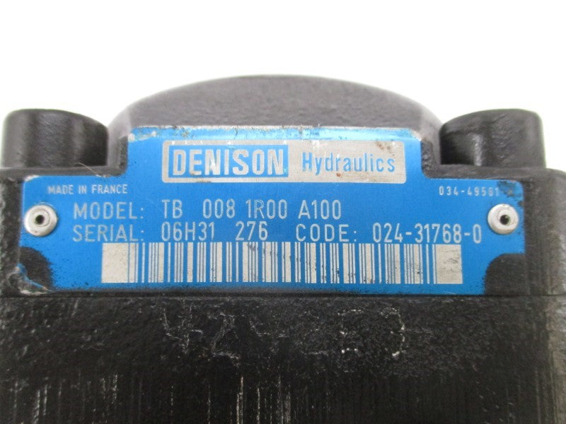 DENISON HYDRAULICS TB0081R00A100 024-31768-0 NSNP