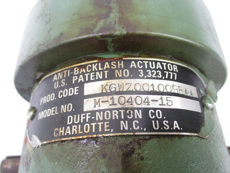 DUFF-NORTON M-10404-15 KGWZ001009BAA UNMP