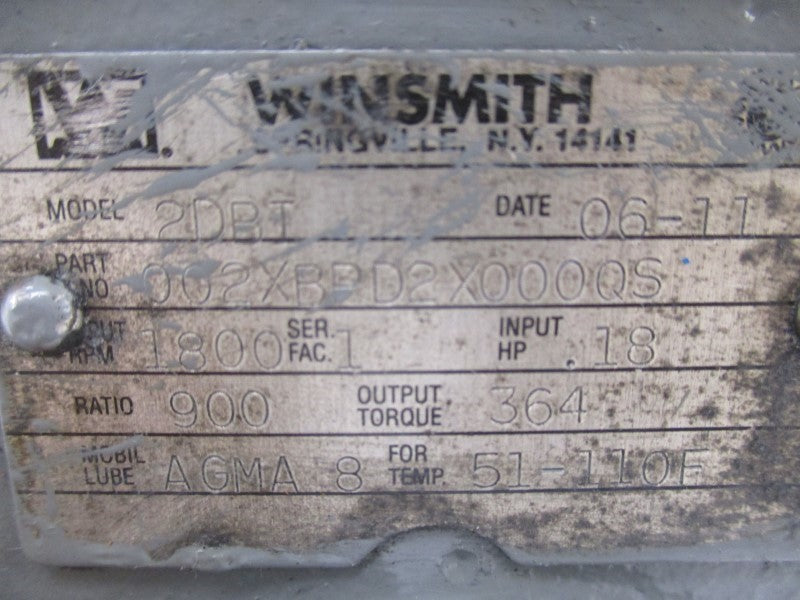 WINSMITH 002XBRD2X000QS 2DBI UNMP