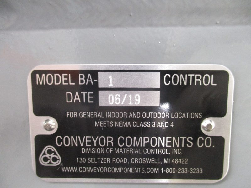 CONVEYOR COMPONENTS BA-1 480VAC 20A NSNP