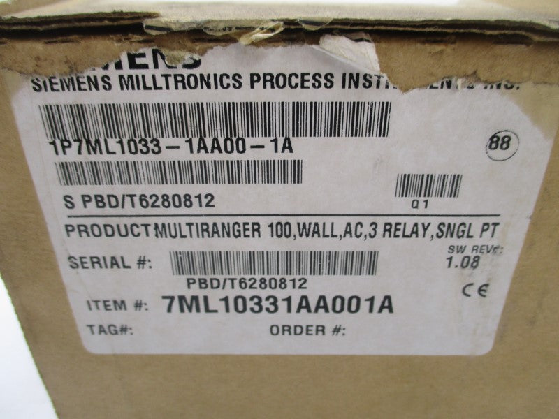 SIEMENS 7ML1033-1AA00-1A 100-230V 5A NSMP