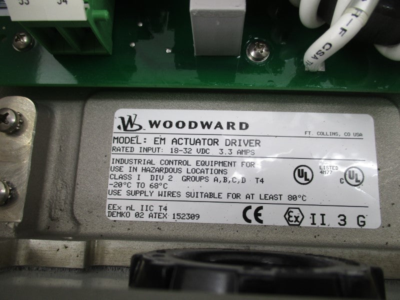 WOODWARD 8200-177 18-32VDC 3.3A UNMP
