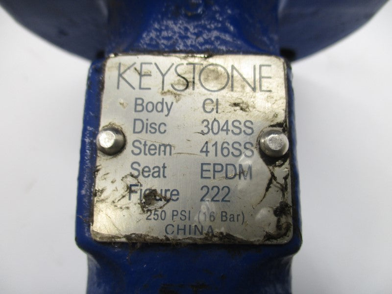 KEYSTONE 222 250PSI 3" (AS PICTURED) NSNP