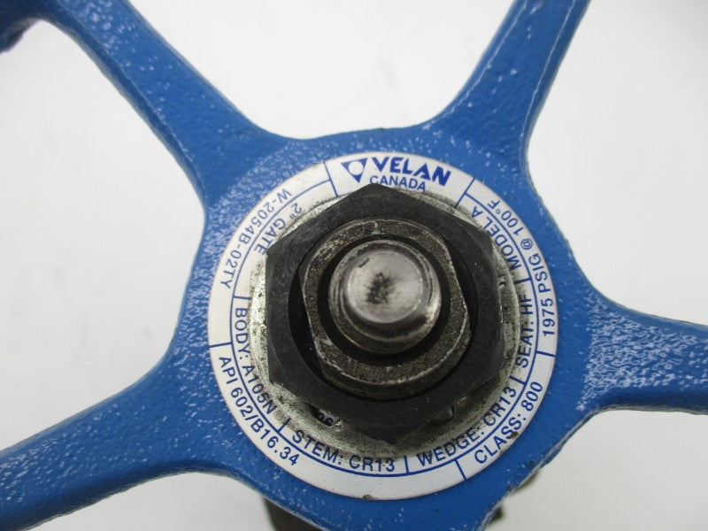 VELAN W-2054B-02TY 1975PSI 2" NSNP