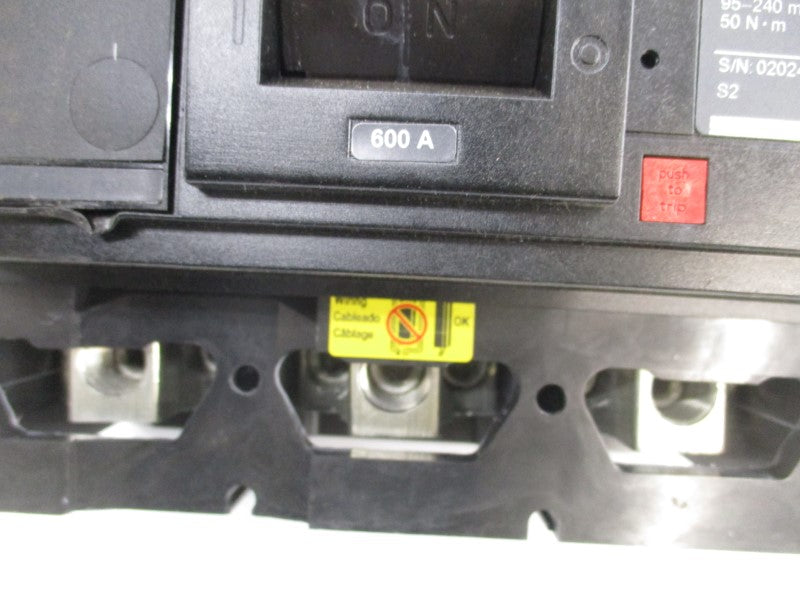 SQUARE D MJL36600 SER. 2 600V 600A NSNP