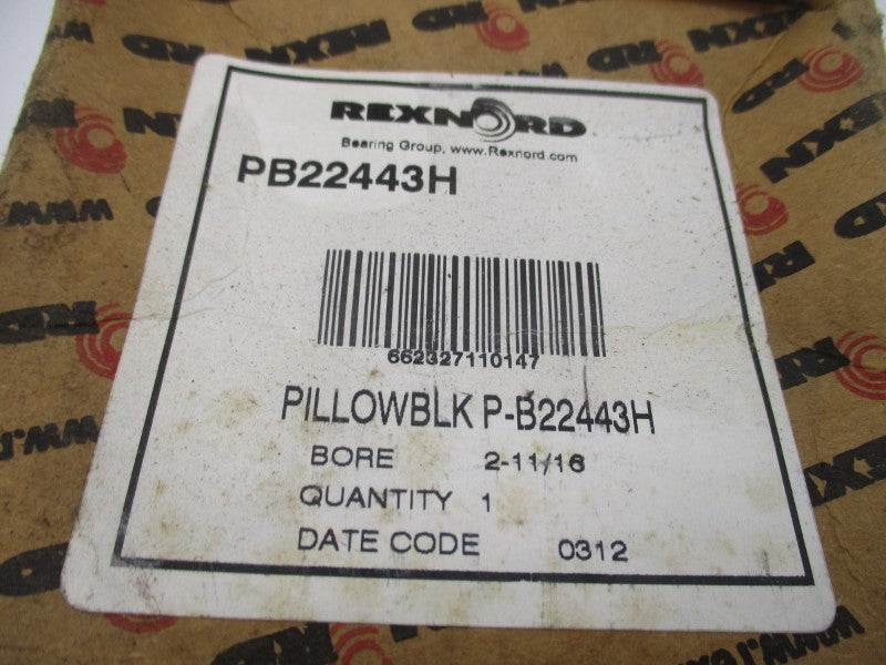 REXNORD PB22443H 2-11/16" NSMP