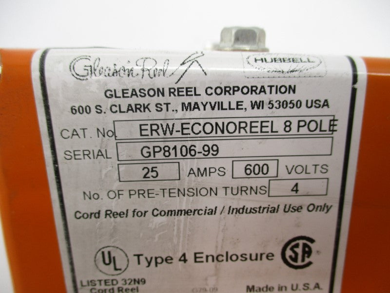 GLEASON REEL ERW-ECONOREEL 600V 25A NSNP