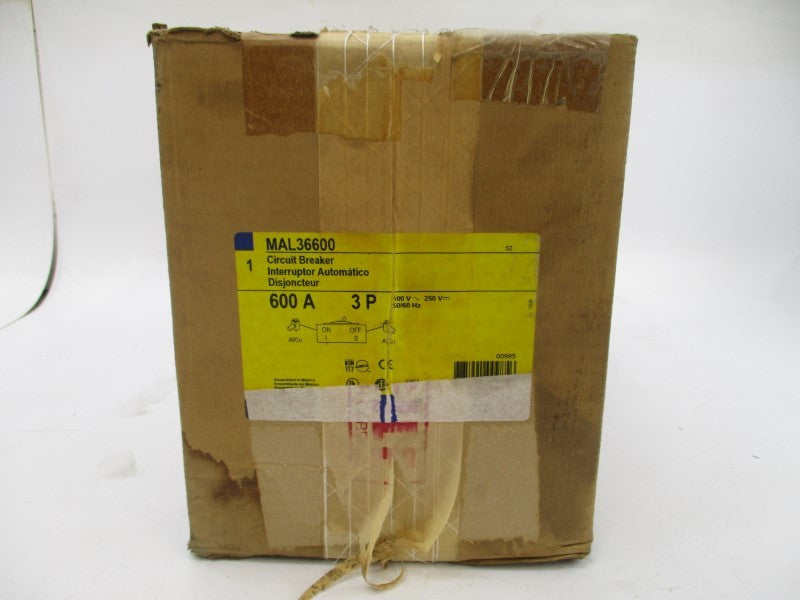 SQUARE D MAL36600 SER. 2 600V 600A NSFS