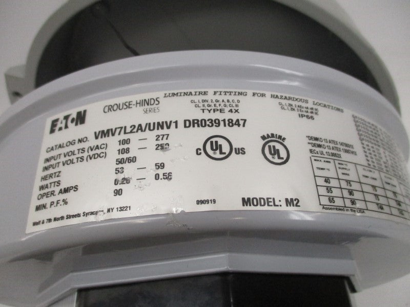 EATON VMV7L2A/UNV1 DR0391847 100-277VAC 0.20-0.56A NSMP