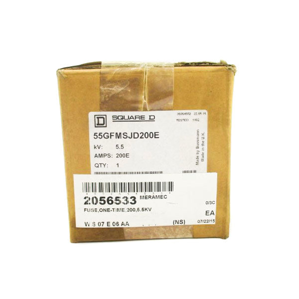 SQUARE D 55GFMSJD200E 200EA NSFS