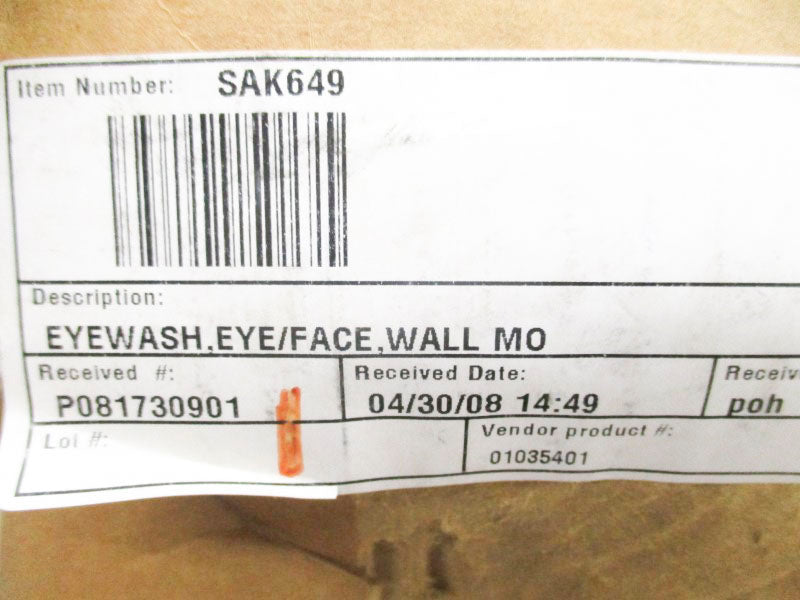 ECON Z358.1-2004 SAK649 (AS PICTURED) NSMP