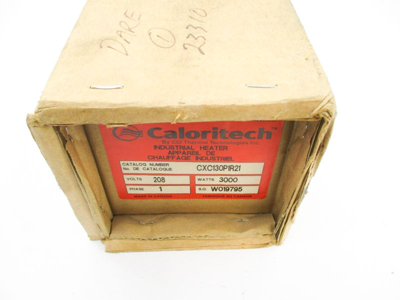 CALORITECH CXC130P1R21 208V NSFS