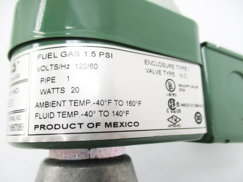 ASCO K3A562V 120V 1.5PSI 1" NSMP