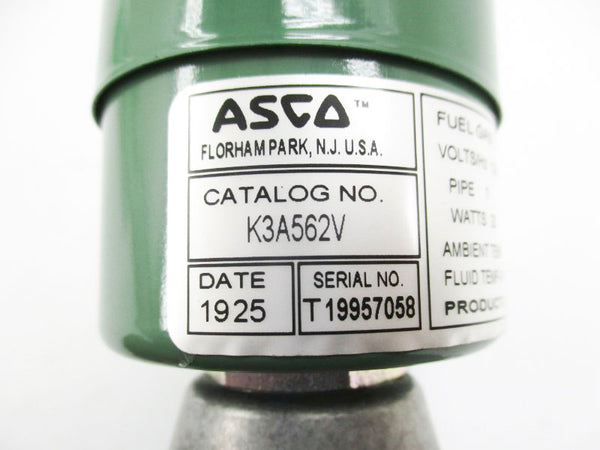 ASCO K3A562V 120V 1.5PSI 1" NSMP