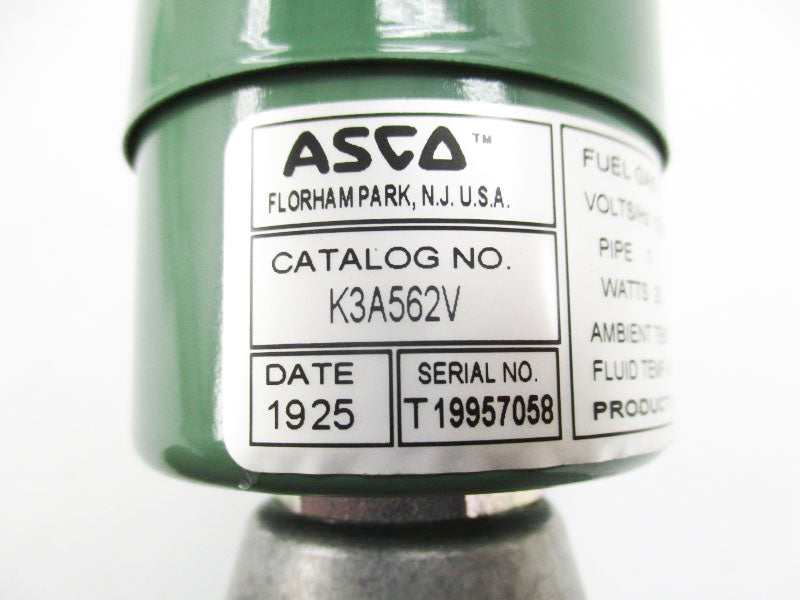 ASCO K3A562V 120V 1.5PSI 1" NSMP