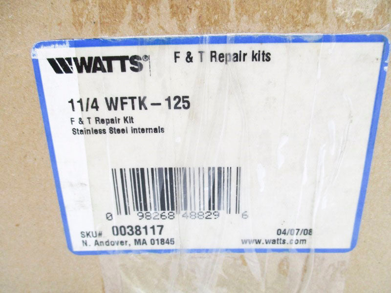 WATTS 0038117 11/4WFTK-125 NSMP