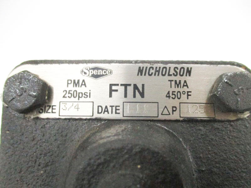 SPENCE 5264125 FTN 125PSI 3/4" NSMP