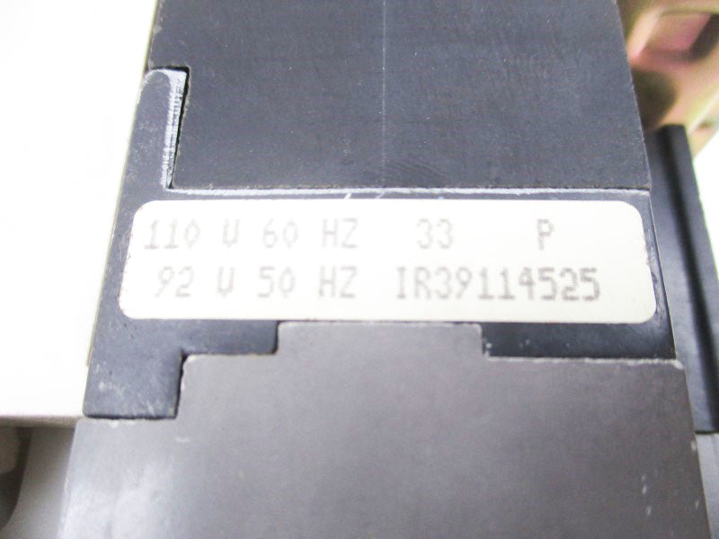 INGERSOLL-RAND 39114426 92/110V UNMP