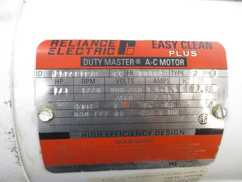 RELIANCE ELECTRIC P56X4515P FHMQ218-1 208-230/460V 1.5-1.5/0.75A UNMP