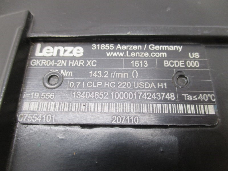 LENZE GKR04-2NHARXC NSNP