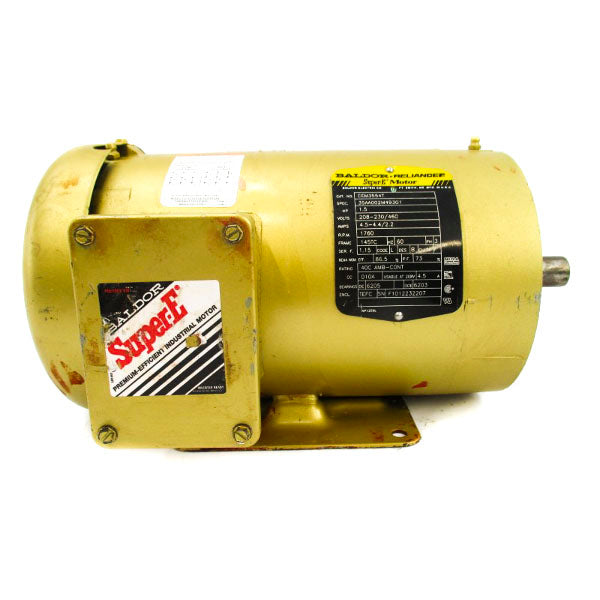BALDOR CEM3554T 35AA002M493G1 208-230/460V 4.5-4.4/2.2A (AS PICTURED) NSNP