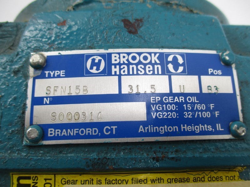 BROOK HANSEN SFN15B UNMP