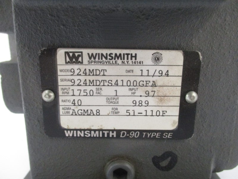 WINSMITH 924MDT NSNP
