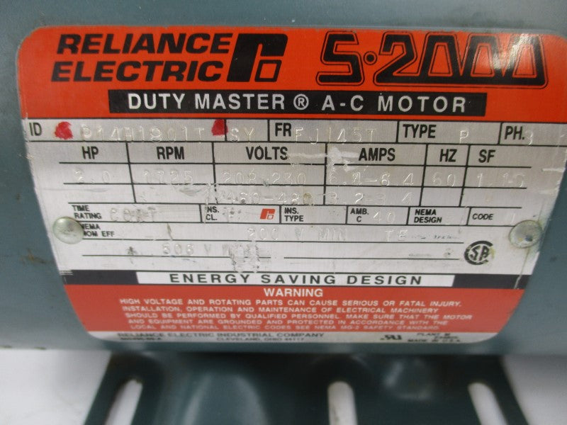 RELIANCE ELECTRIC P14H1901T 230V 6.4 NSNP