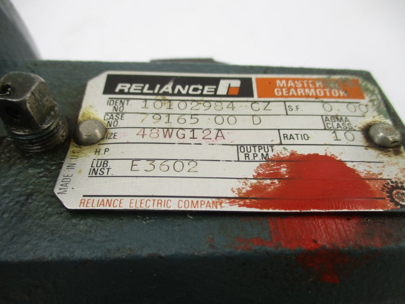 RELIANCE ELECTRIC 10102984CZ UNMP