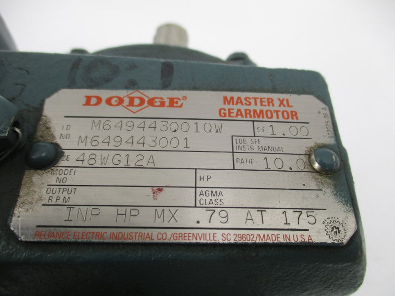 DODGE M649443001QW M649443001 UNMP