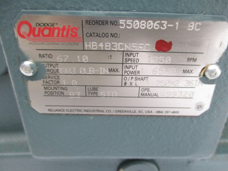 DODGE HB483CN56C NSNP