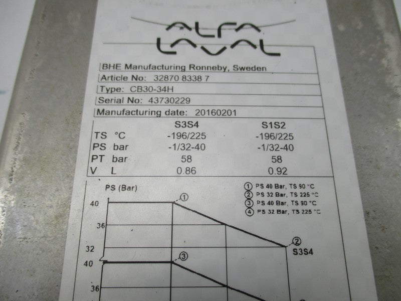 ALFA LAVAL CB30-34H NSNP