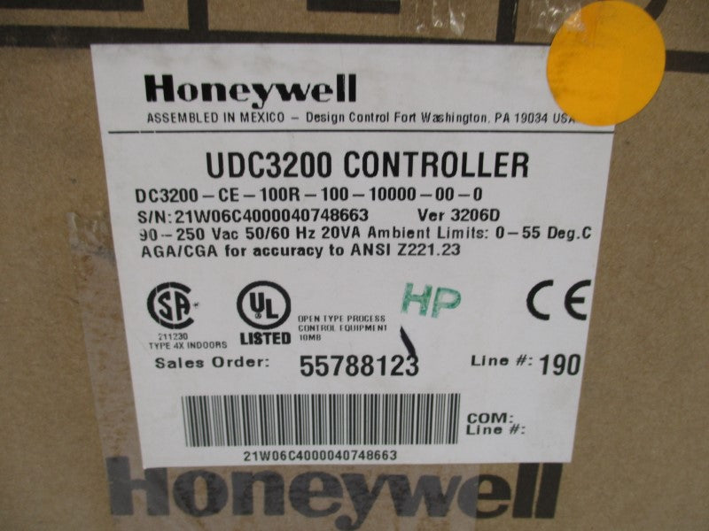 HONEYWELL DC3200-CE-100R-100-10000-00-0 90-250VAC NSMP