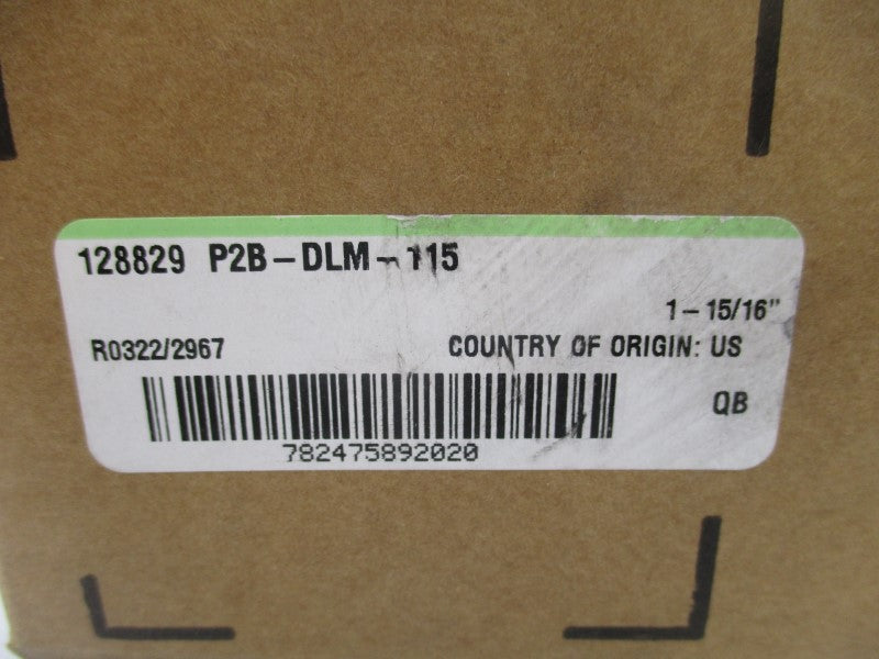 DODGE 128829 P2B-DLM-115 1-15/16" NSFS