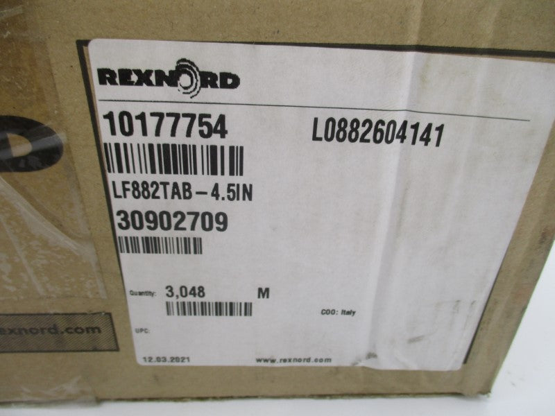 REXNORD 10177754 LF882TAB-4.5IN 3.048M NSMP