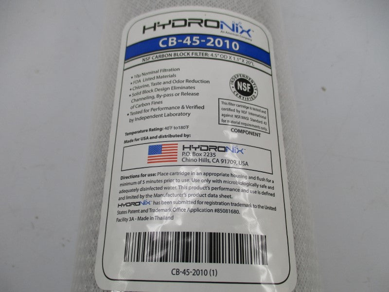 HYDRONIX CB-45-2010 NSMP