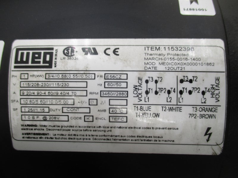 MARCH PUMP 0155-0011-0300 230V 4.60A NSMP