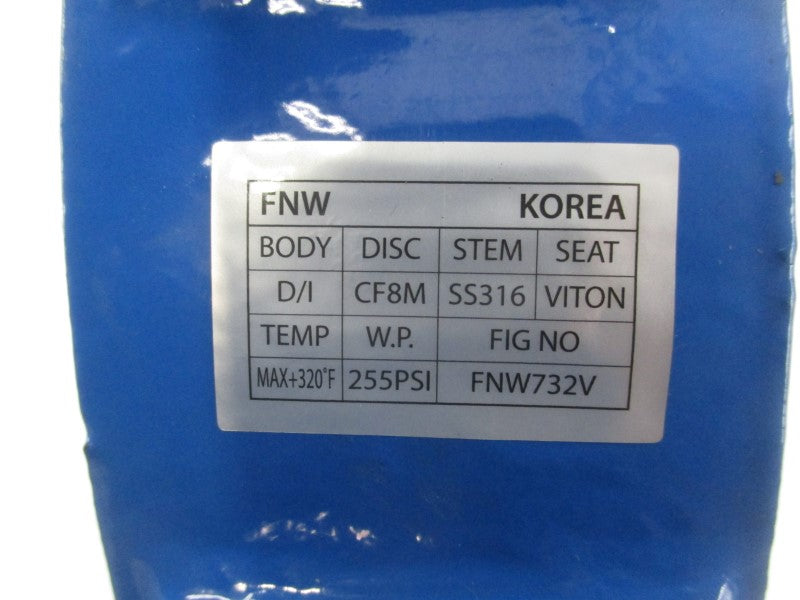FNW FNW732V 255PSI 8" NSNP