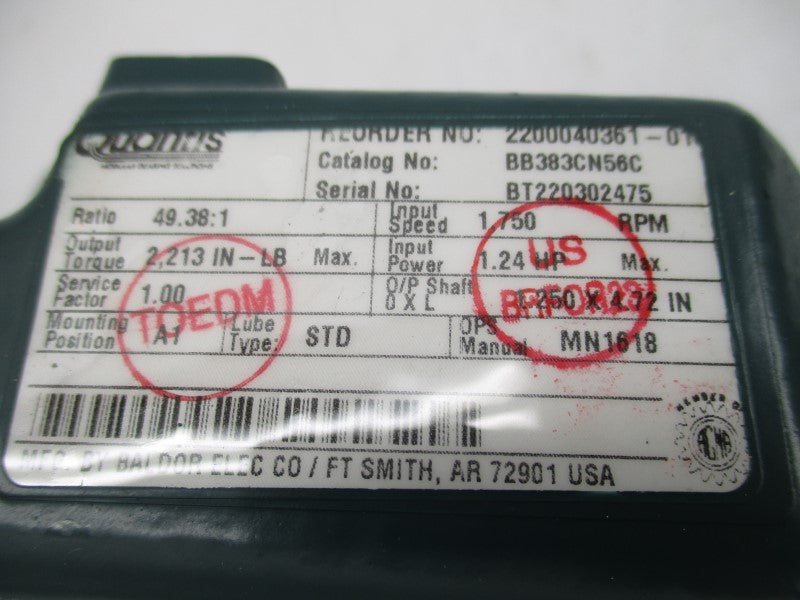 DODGE BB383CN56 NSNP