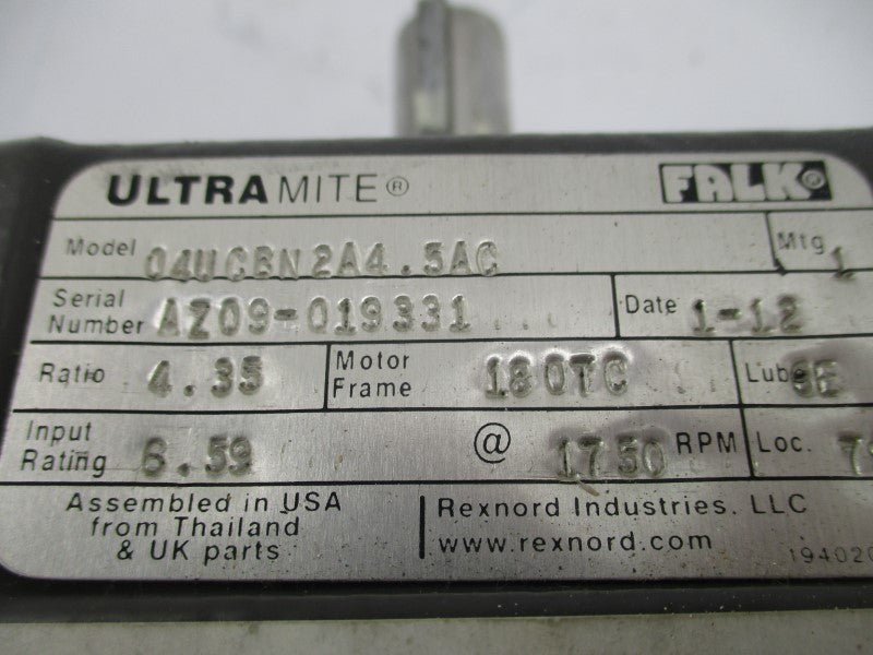 FALK 04UCBN2A4.5AC NSNP