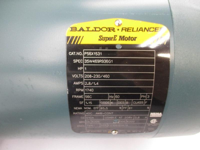BALDOR P56X1531 460V 1.4A NSNP