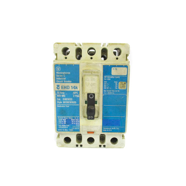 WESTINGHOUSE EHD3020 SER. C 480VAC 20A UNMP