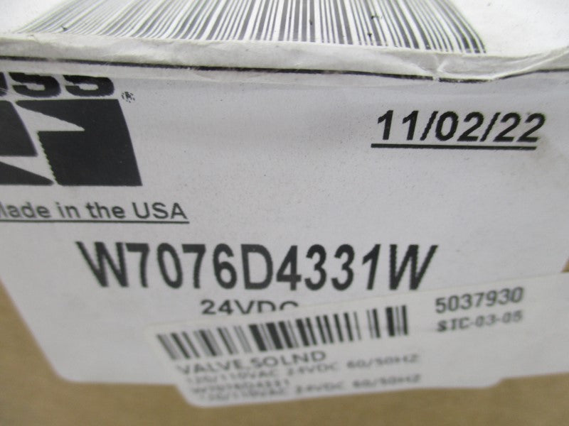 ROSS W7076D4331W 24VDC NSMP
