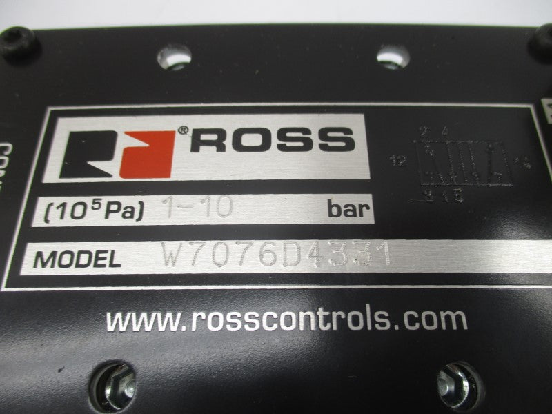 ROSS W7076D4331W 24VDC NSMP