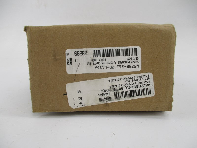 MAC 6523B-311-PP-611DA 24VDC 150PSI NSFS