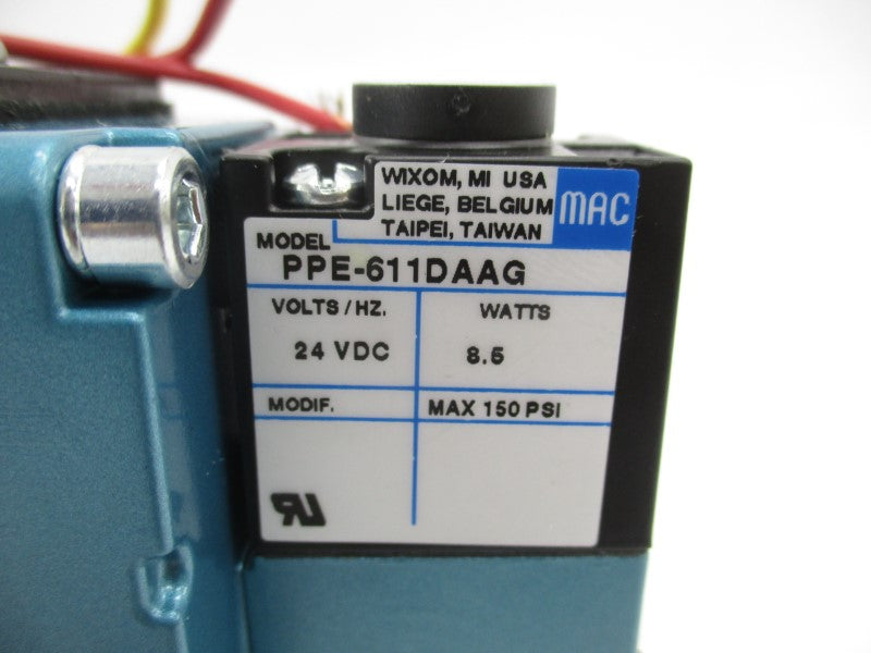 MAC 6523B-311-PP-611DA 24VDC 150PSI NSMP