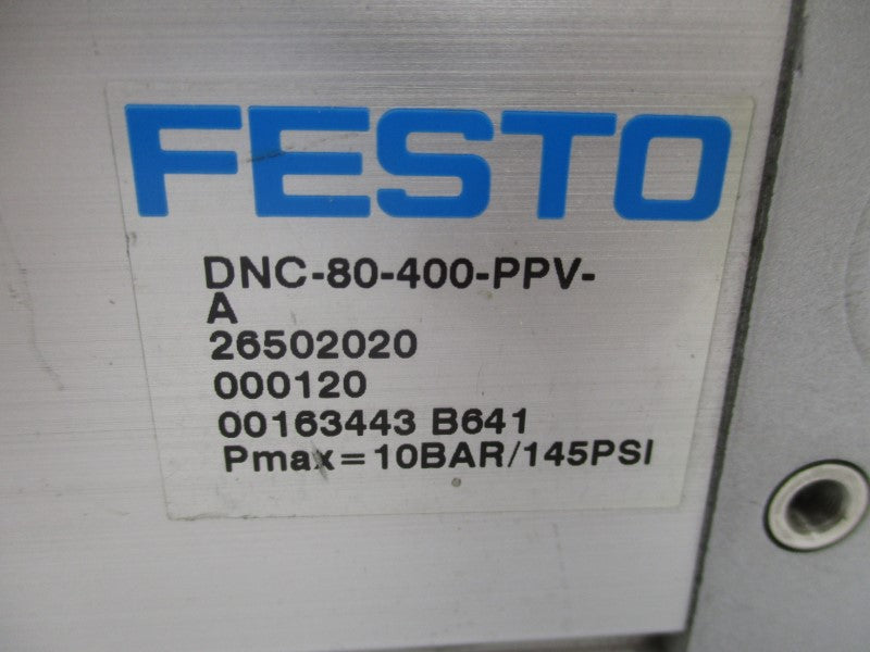 FESTO DNC-80-400-PPV-A  145PSI NSNP