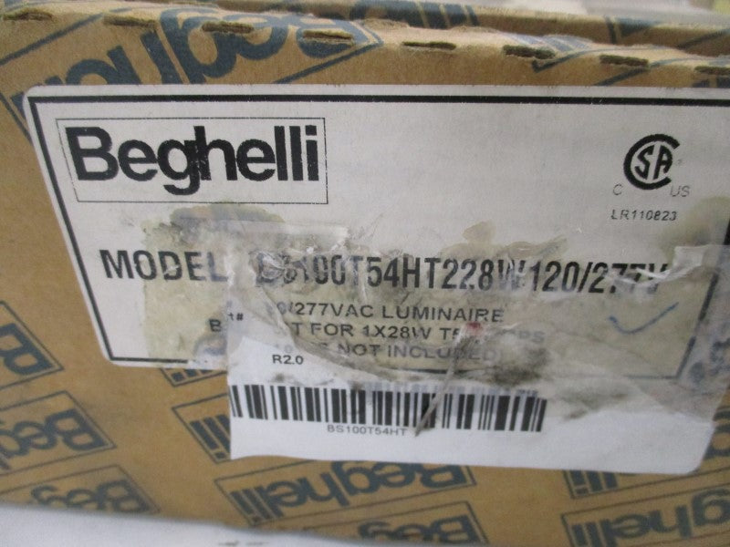 BEGHELLI BS100T54HT228W120/277V 120/277V 0.55/0.23A (NO COVER) NSMP