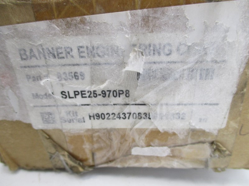 BANNER ENGINEERING SLPE25-970P8 83569 24VDC 0.60A NSMP